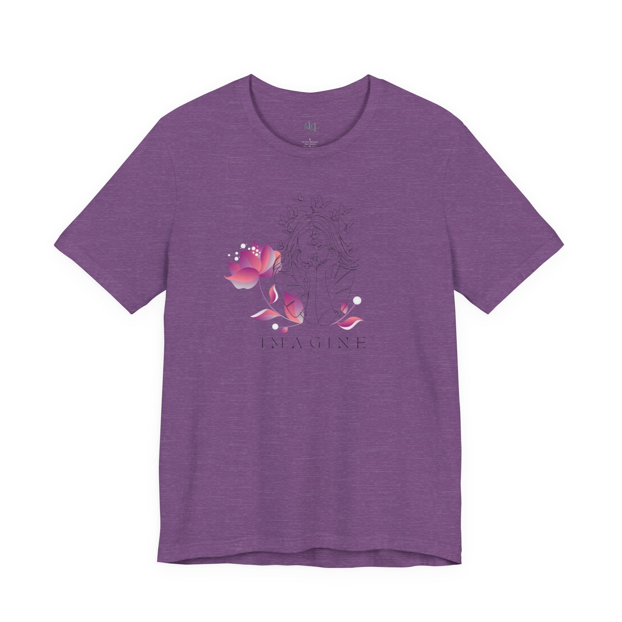 Imagine Lotus Floral T-Shirt