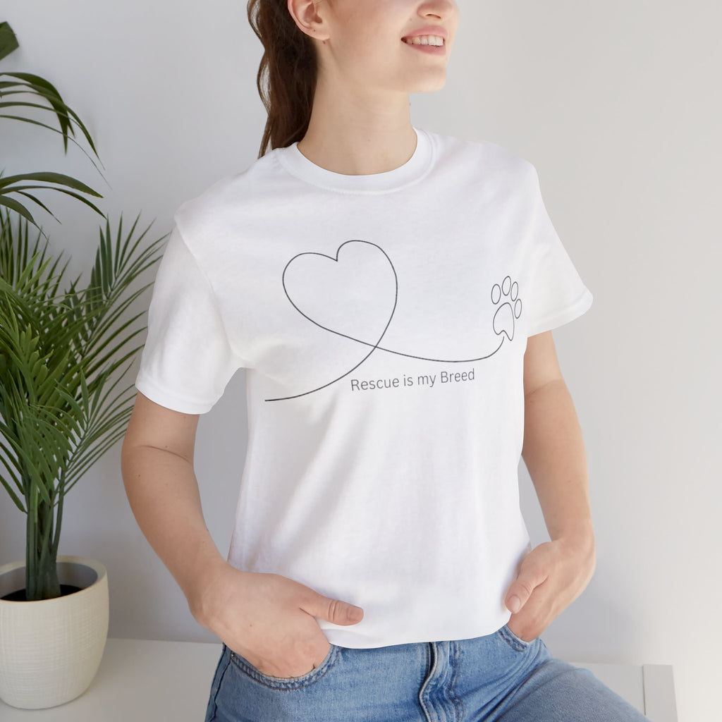 “Rescue Is My Breed” – The Heart of a Hero Tee