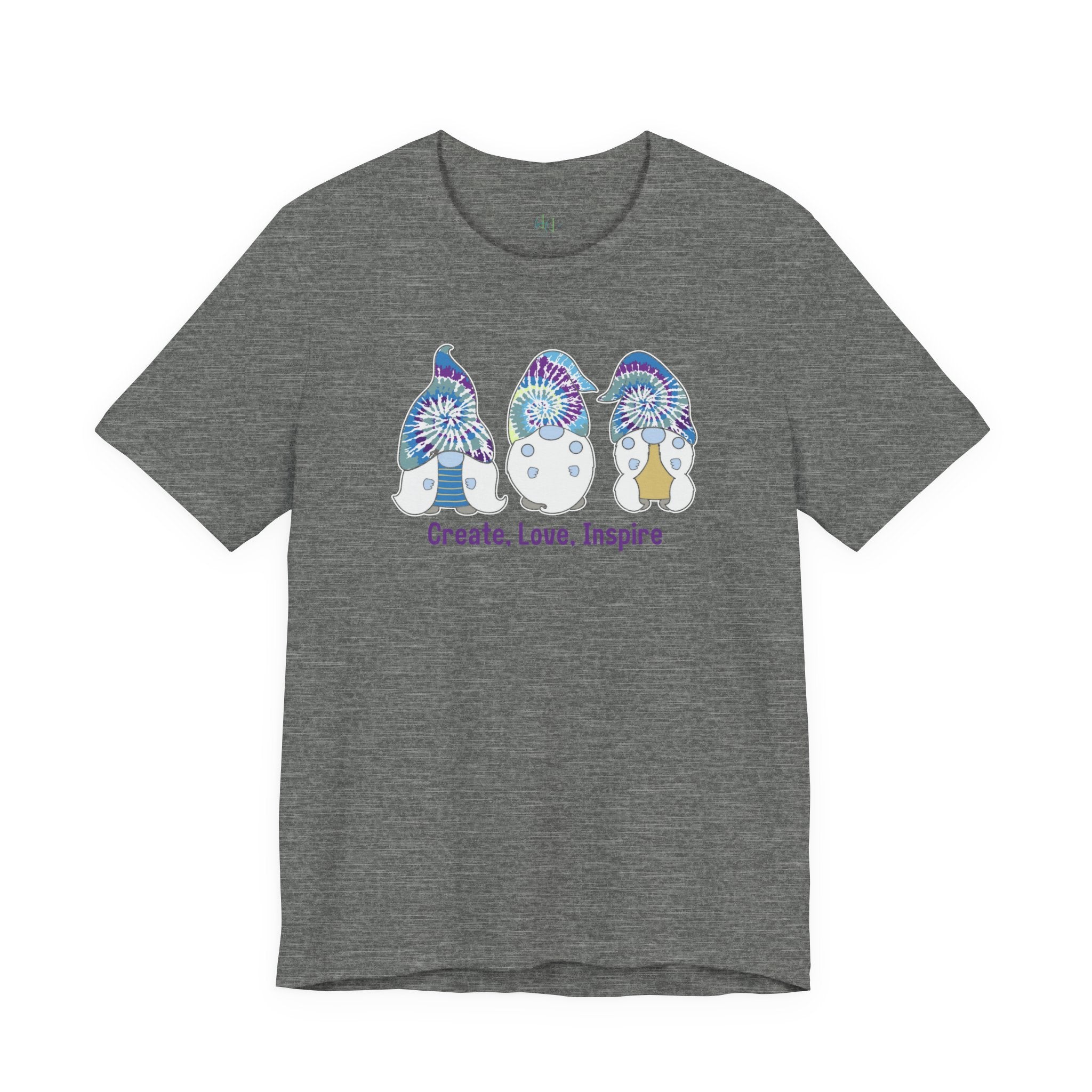 “Create. Love. Inspire.” – The Whimsical Gnome Motivation Tee