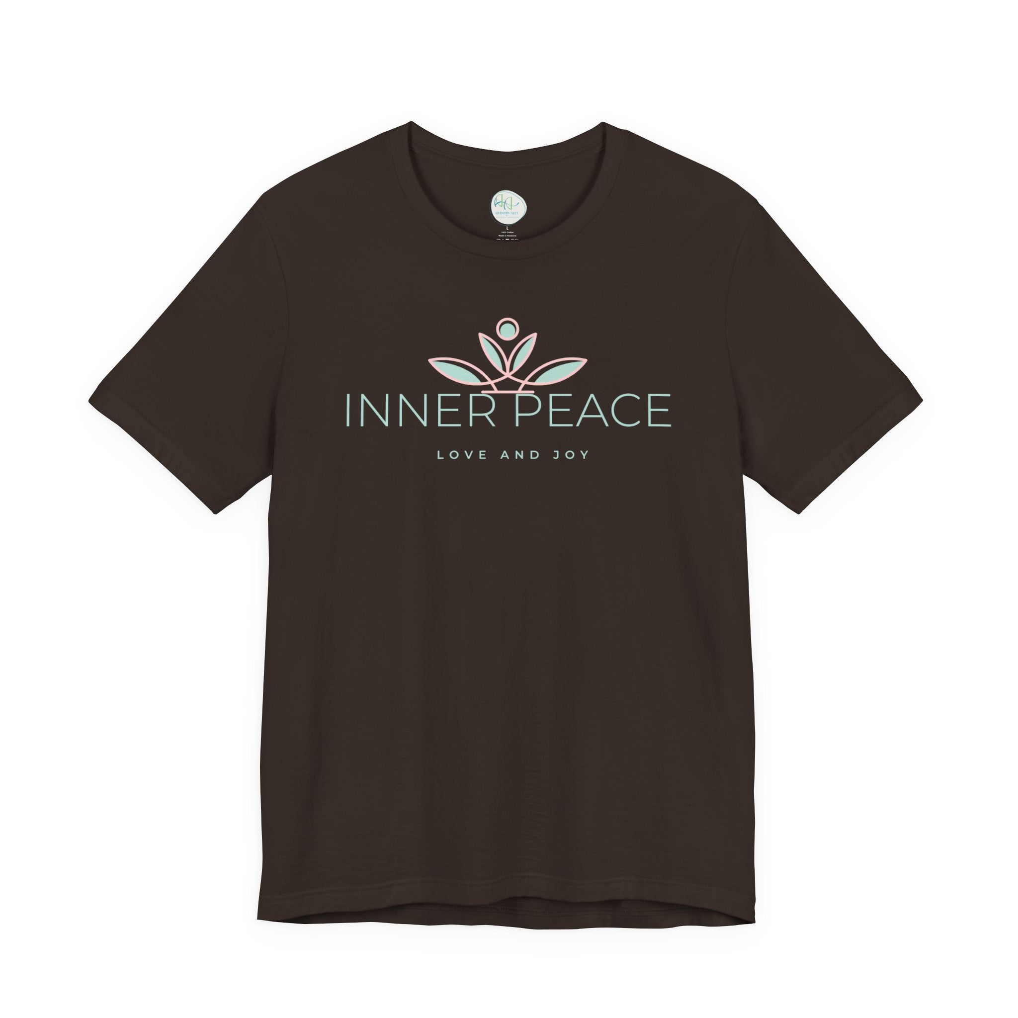 Inner Peace Lotus Tee – Relaxation Yoga T-Shirt