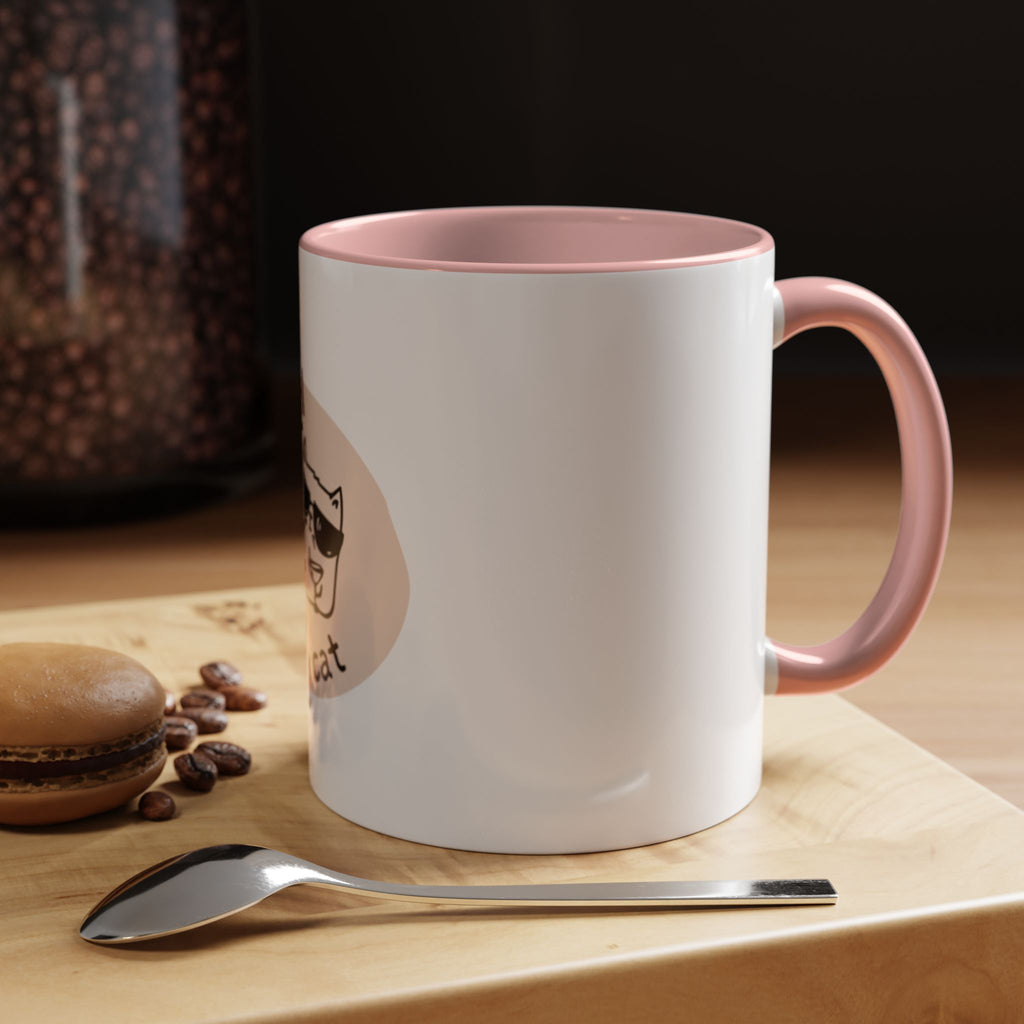 Cool Cat Accent Coffee Mug, 11/15oz