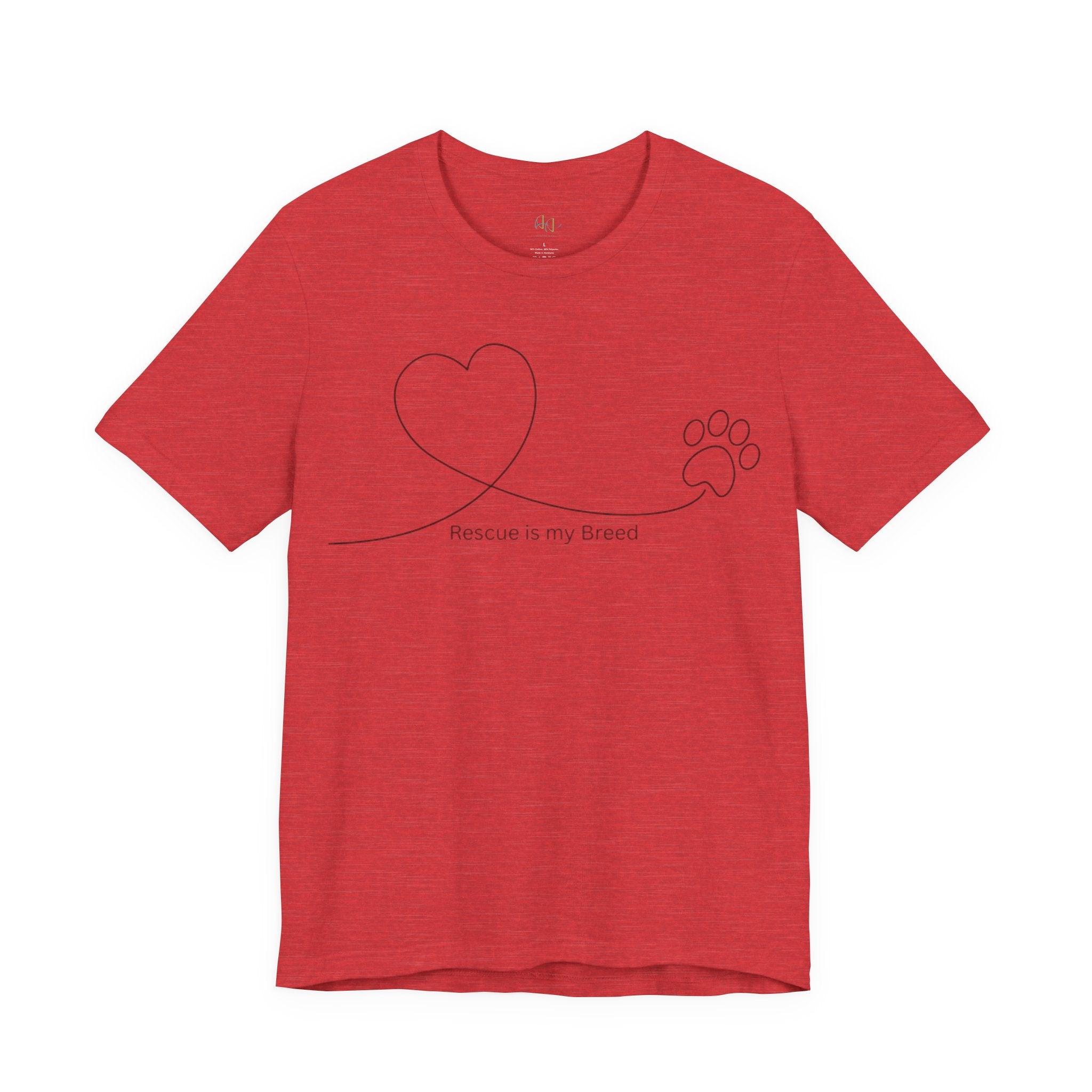 “Rescue Is My Breed” – The Heart of a Hero Tee