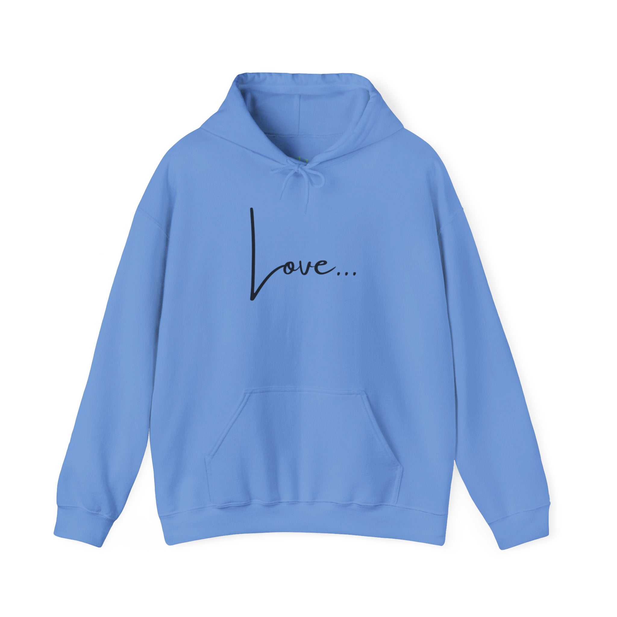 Love... Hoodie — Minimal Script Love Pullover