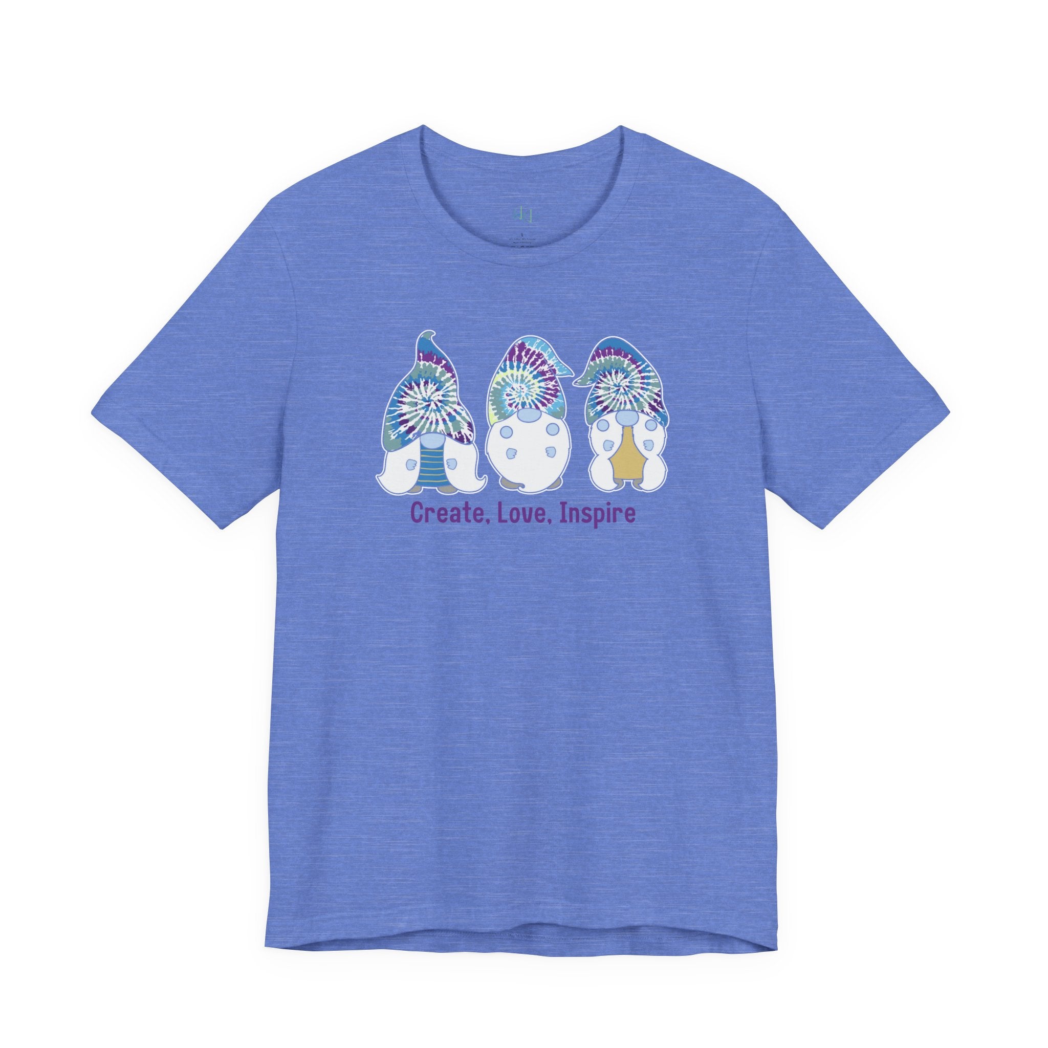 “Create. Love. Inspire.” – The Whimsical Gnome Motivation Tee