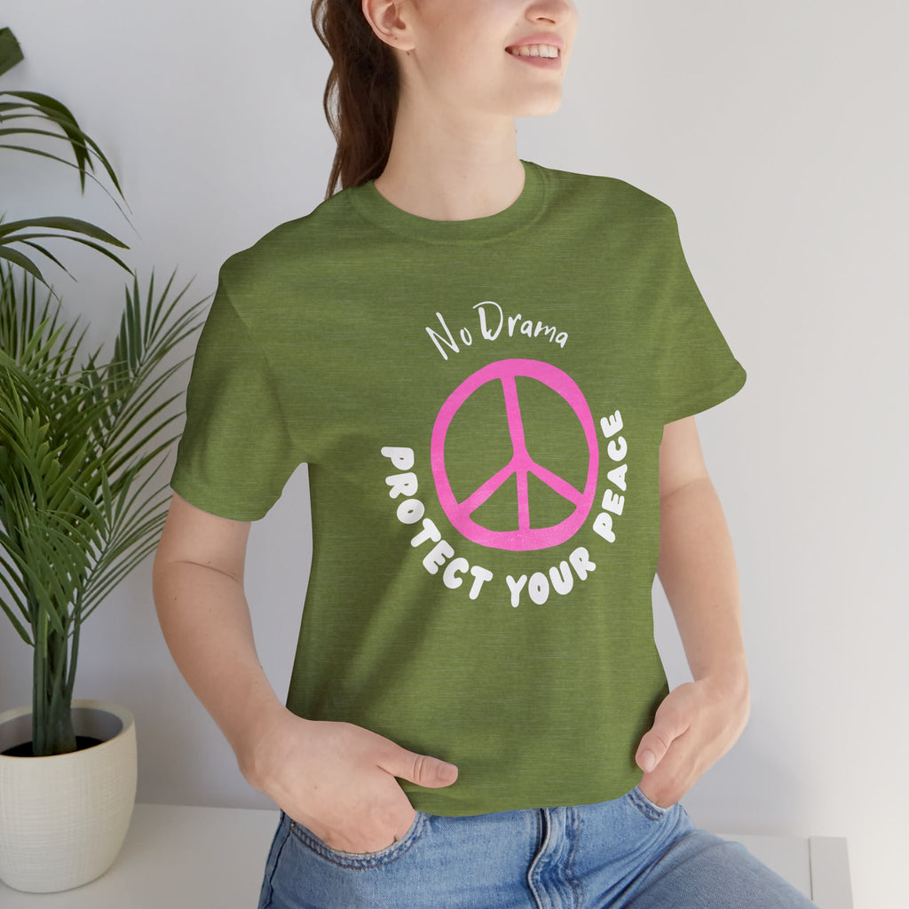 “No Drama – Protect Your Peace” – The Calm & Confident Tee