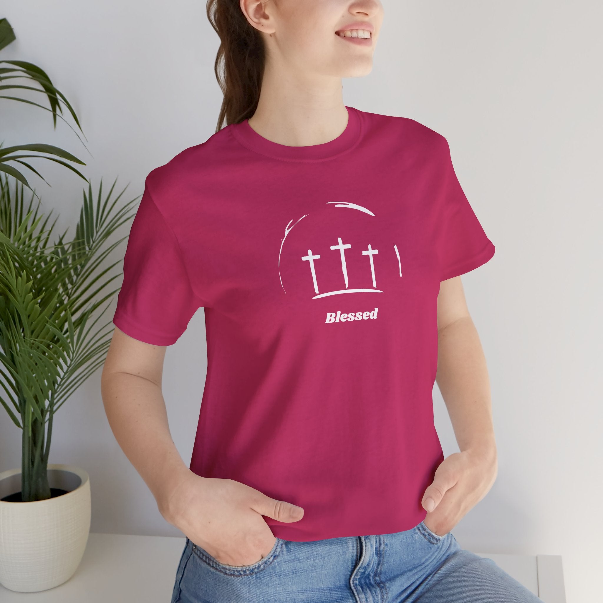 Blessed Crosses Christian T‑Shirt