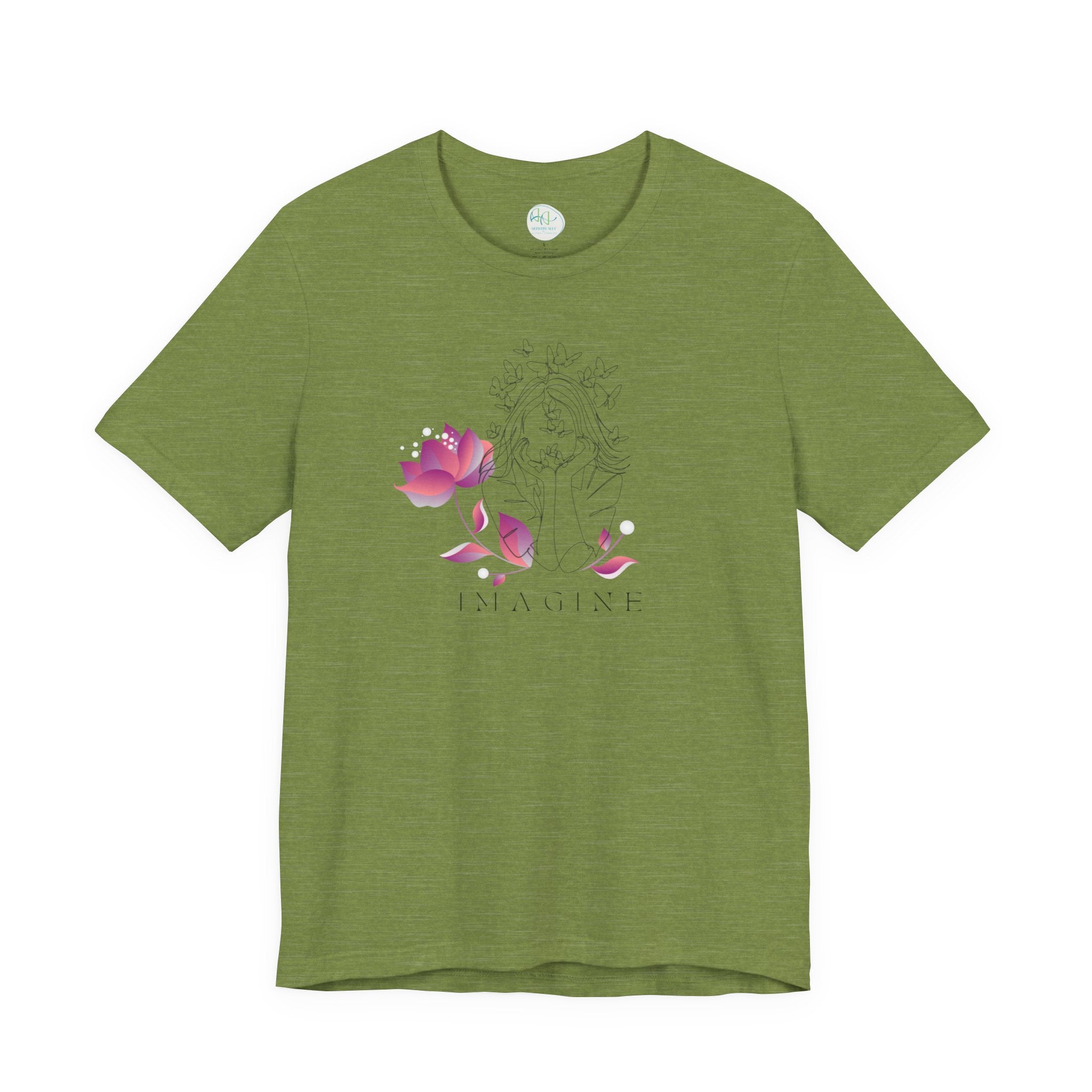 Imagine Lotus Floral T-Shirt