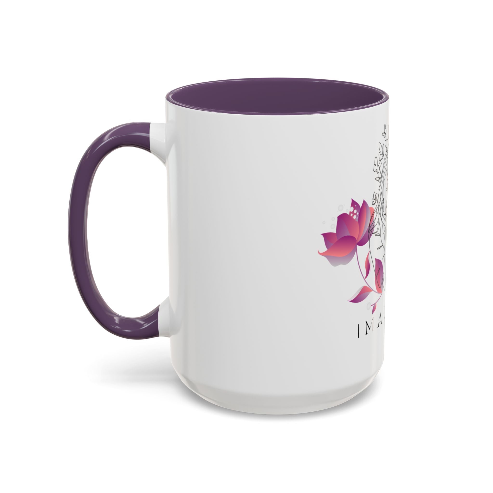 Imagine Inspirational Script Ceramic Mug (11/15 oz)