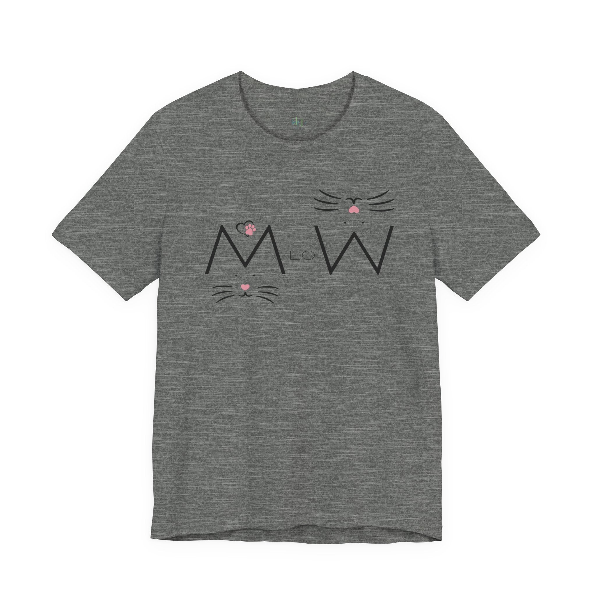 “MeoW” Cat Face – The Purr-fect Attitude Tee