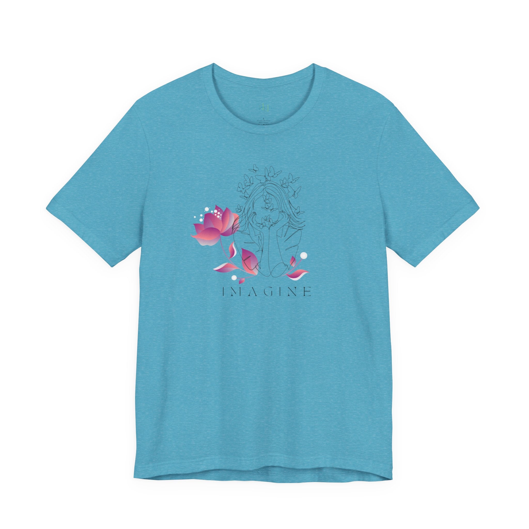 Imagine Lotus Floral T-Shirt