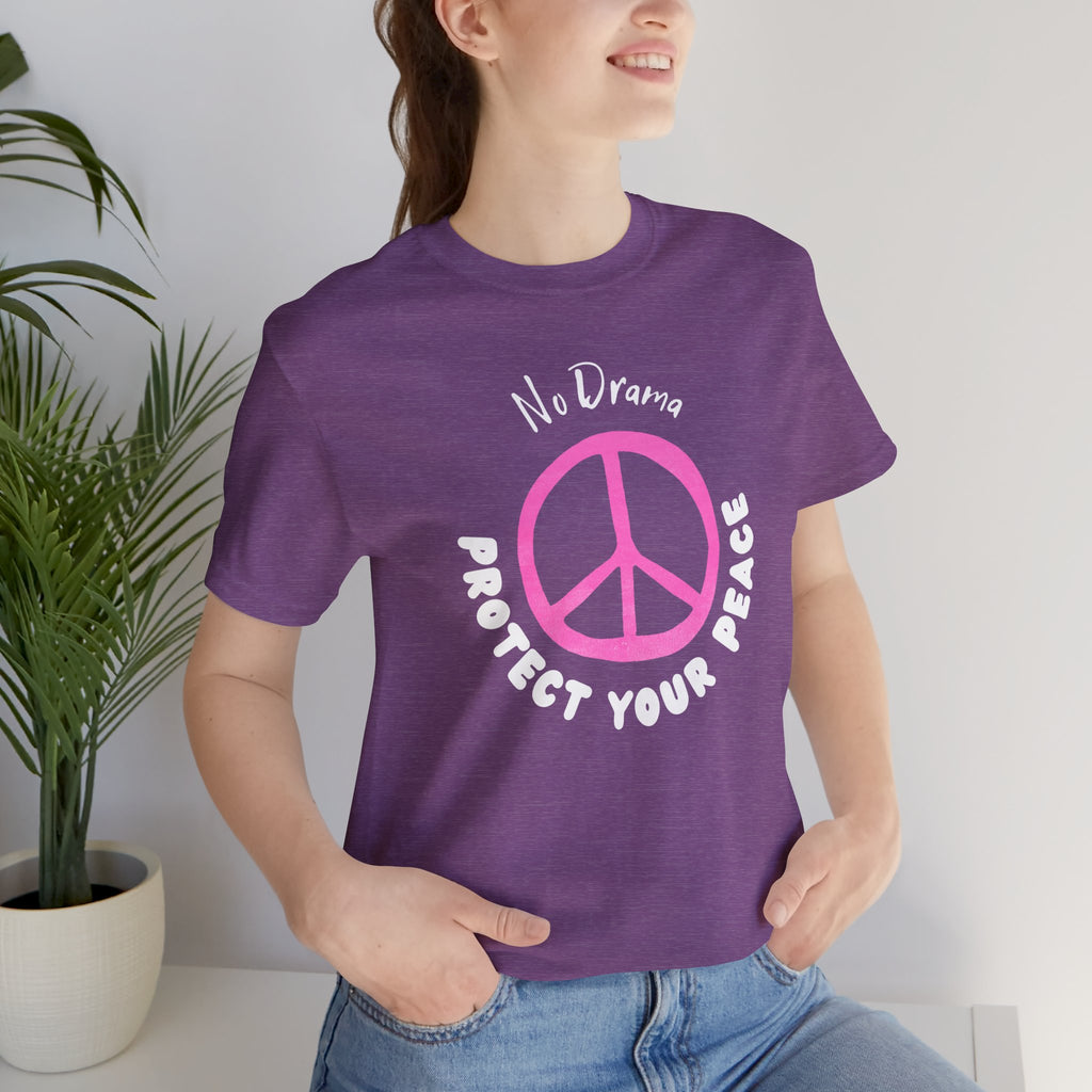 “No Drama – Protect Your Peace” – The Calm & Confident Tee