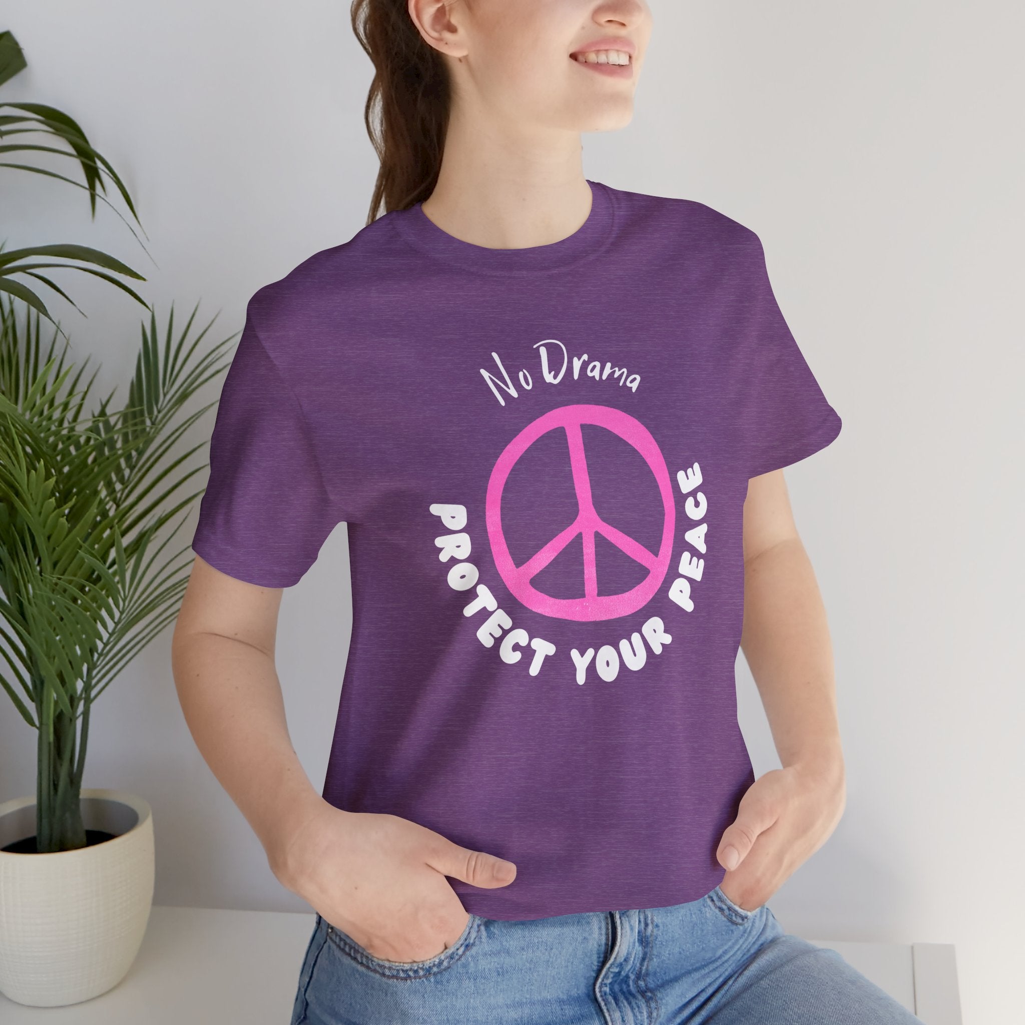 “No Drama – Protect Your Peace” – The Calm & Confident Tee