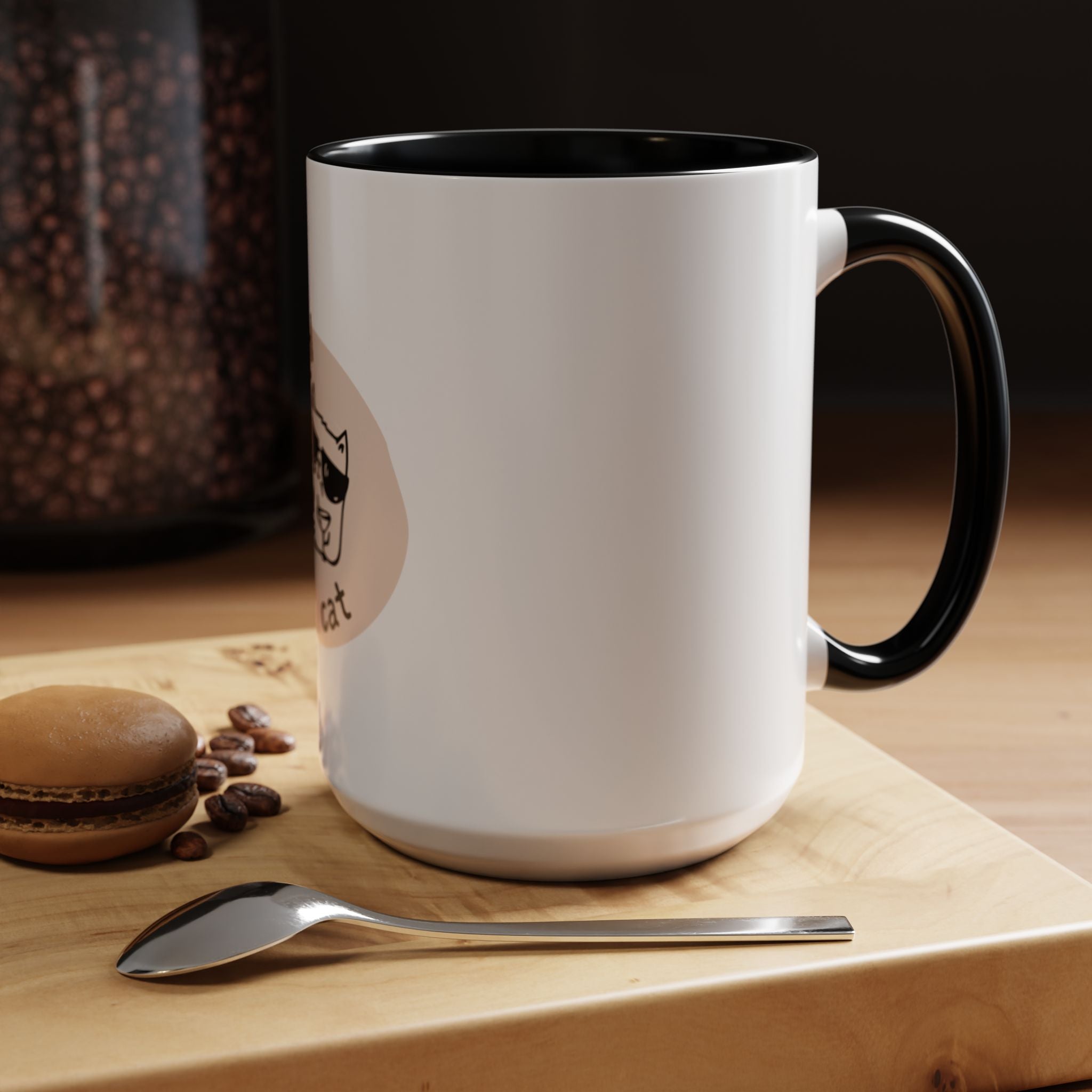 Cool Cat Accent Coffee Mug, 11/15oz