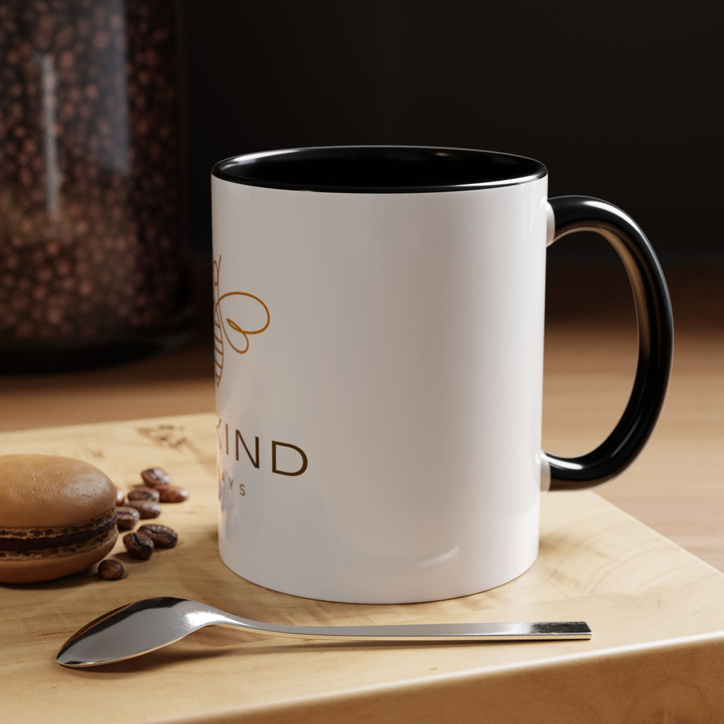 Be Kind Always Bee Coffee Mug — Inspirational Accent Mug (11/15 oz)