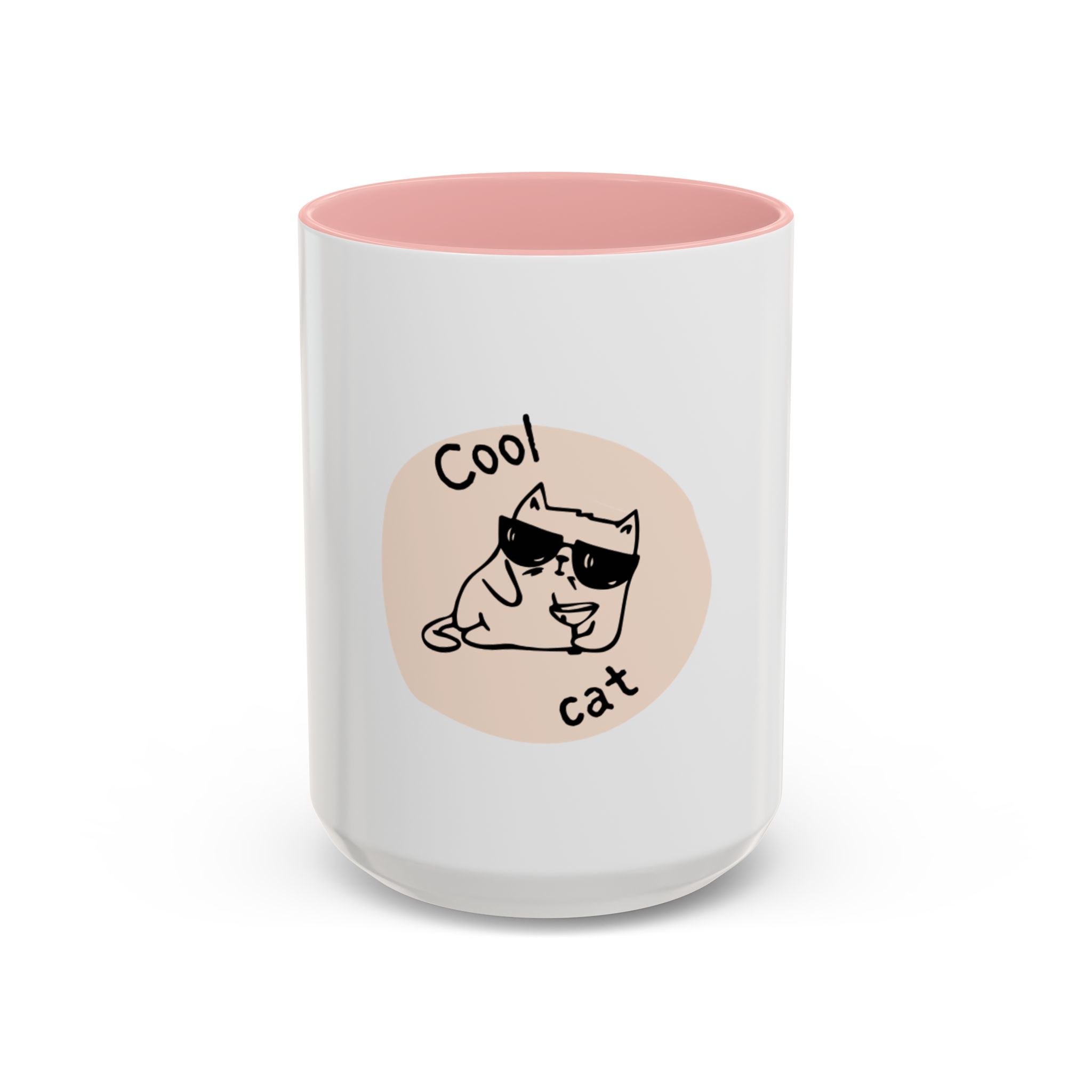 Cool Cat Accent Coffee Mug, 11/15oz