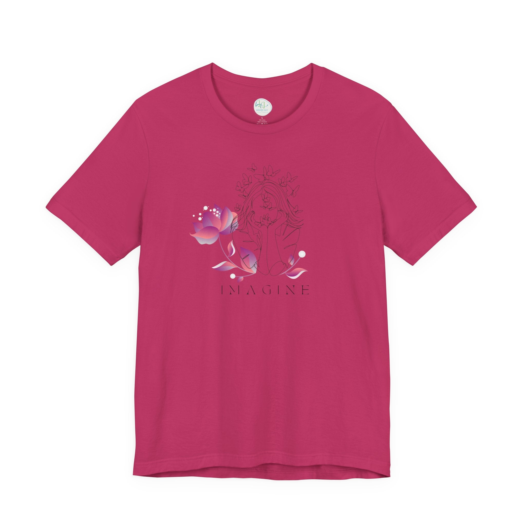 Imagine Lotus Floral T-Shirt