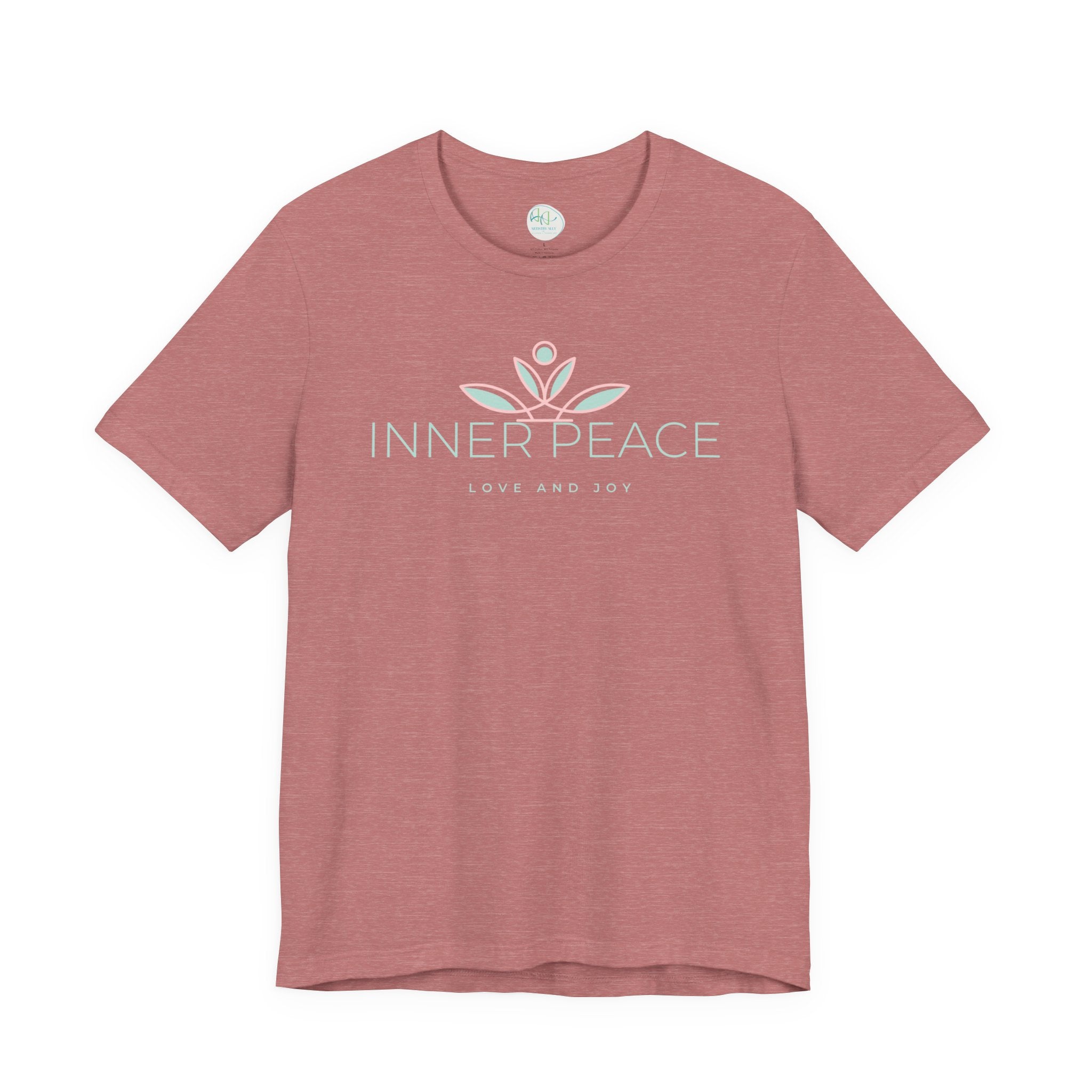 Inner Peace Lotus Tee – Relaxation Yoga T-Shirt