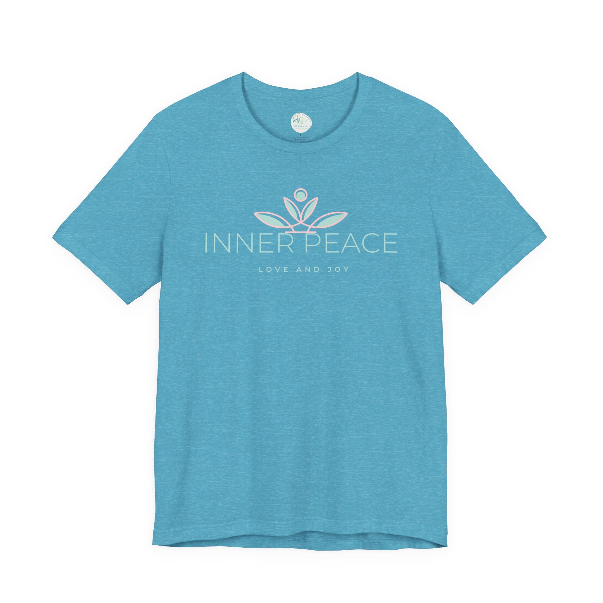 Inner Peace Lotus Tee – Relaxation Yoga T-Shirt