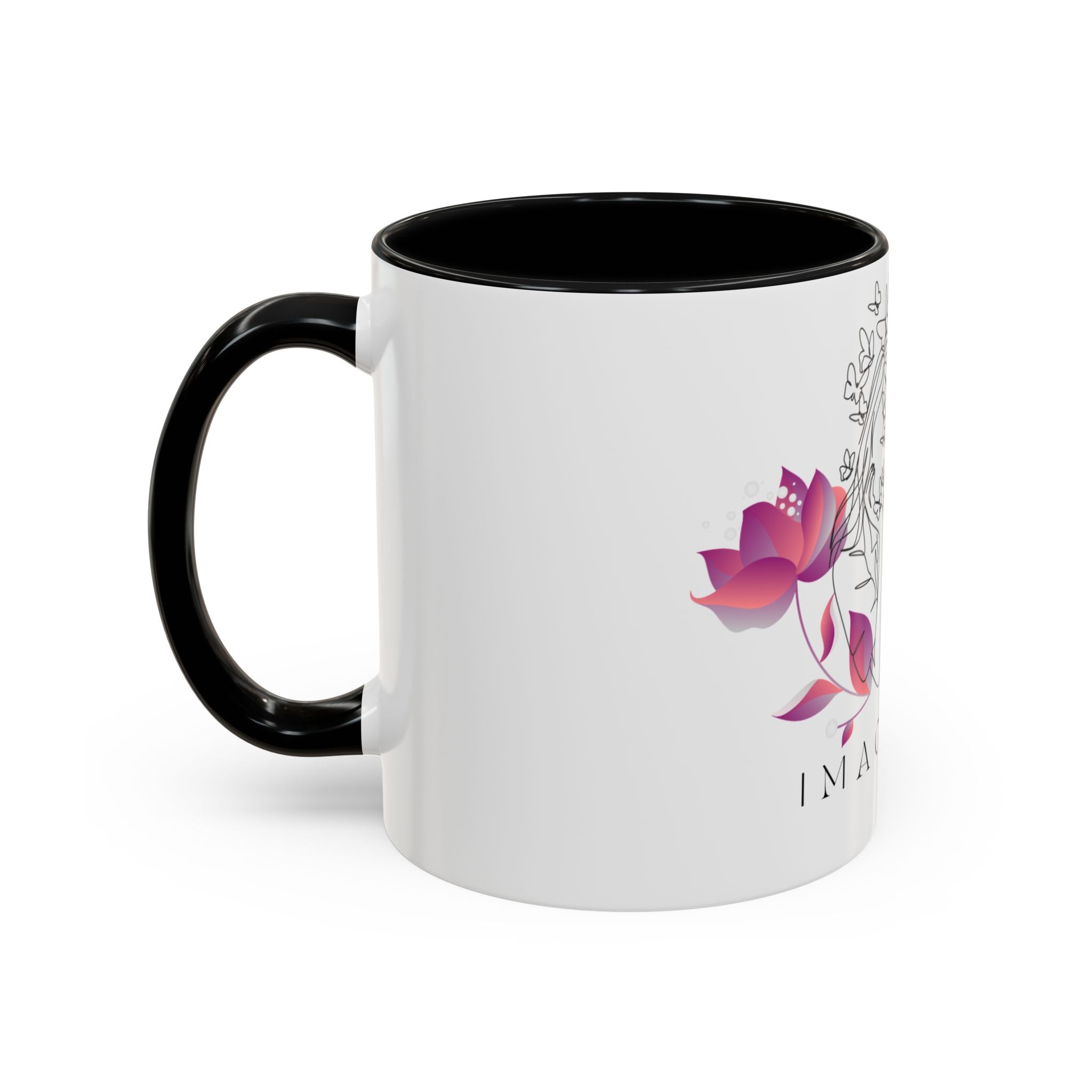 Imagine Inspirational Script Ceramic Mug (11/15 oz)