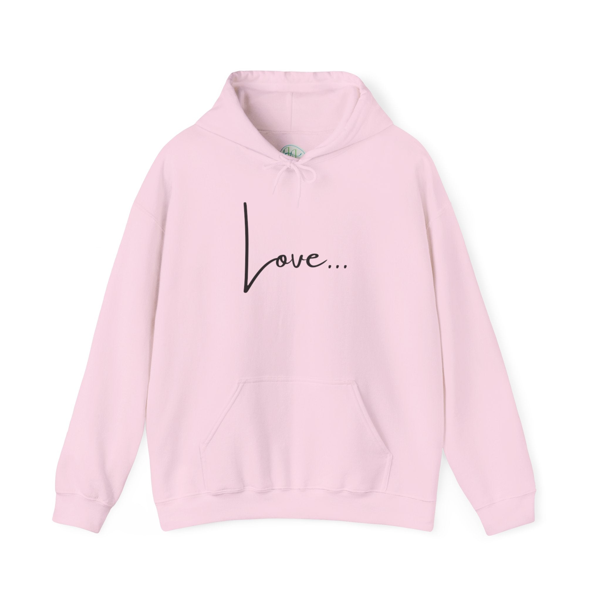 Love... Hoodie — Minimal Script Love Pullover