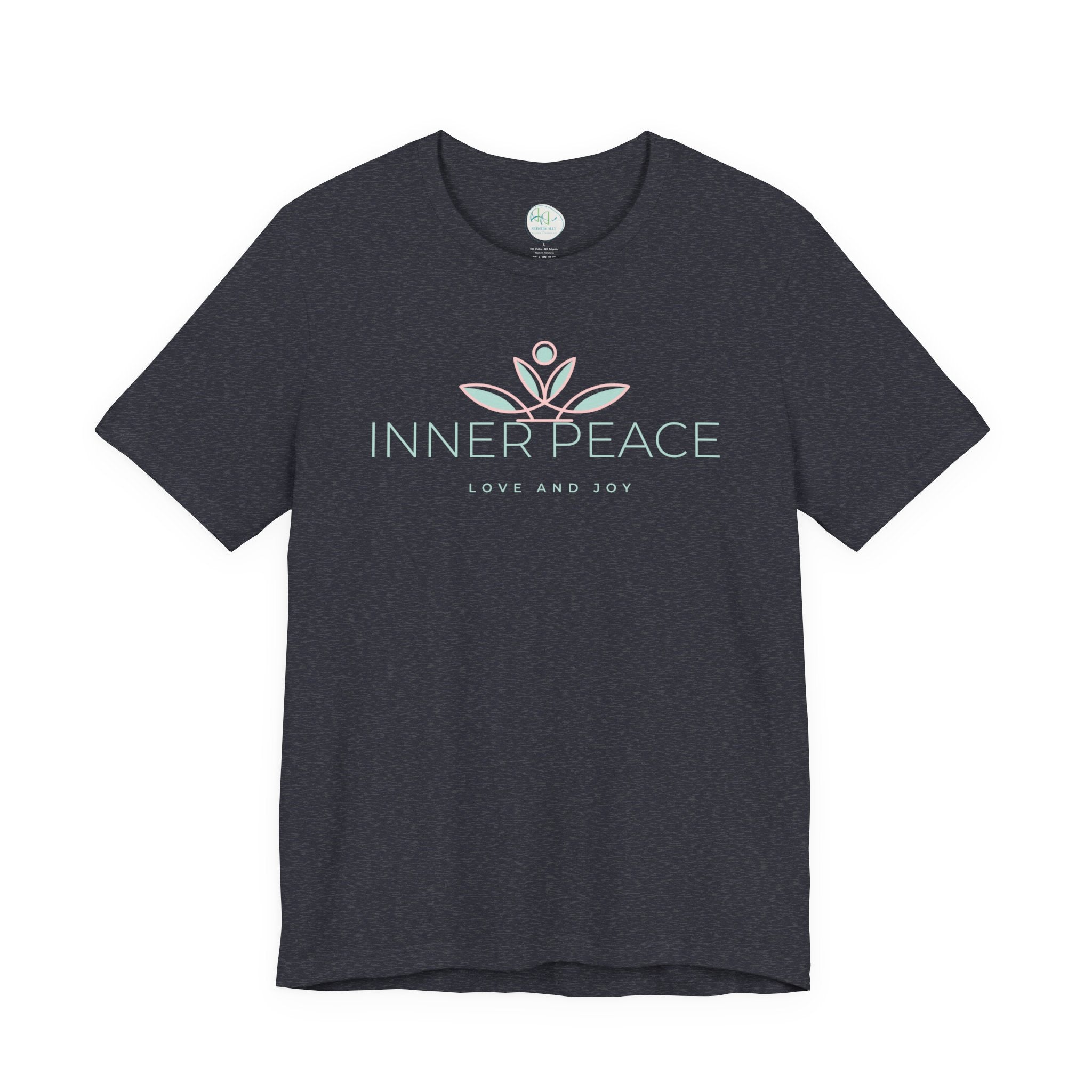 Inner Peace Lotus Tee – Relaxation Yoga T-Shirt
