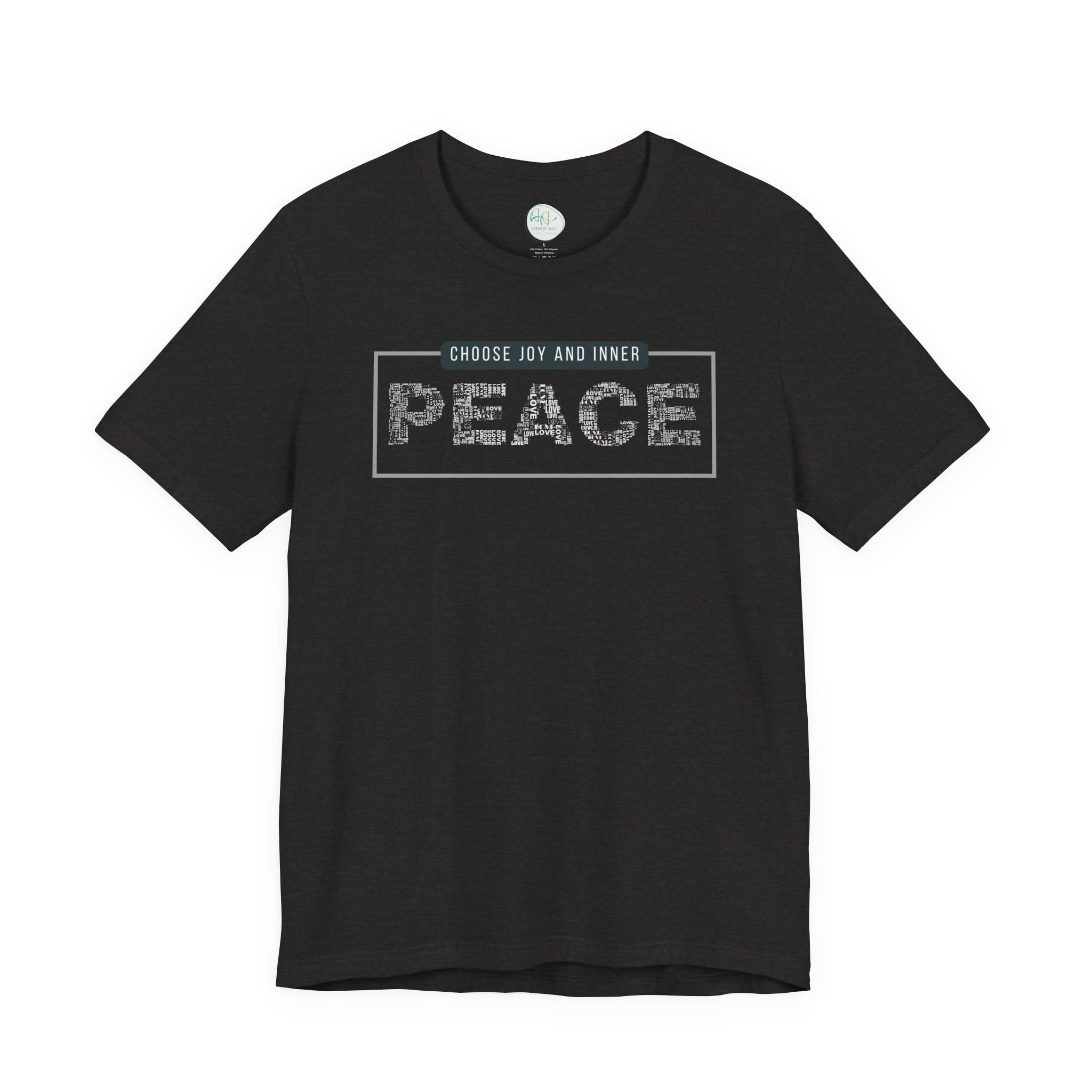 Peace Tee — "Choose Joy and Inner Peace" Graphic T-Shirt