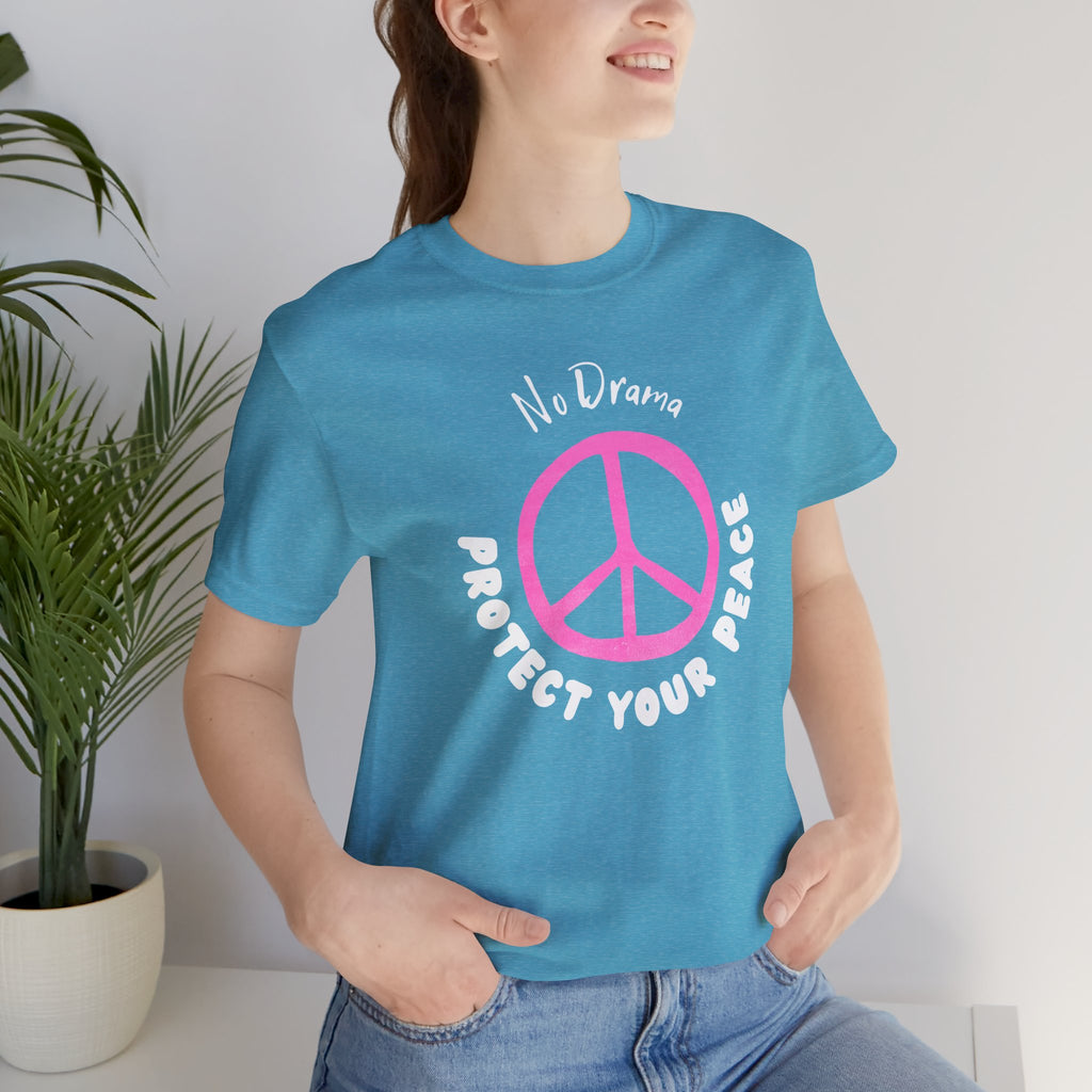 “No Drama – Protect Your Peace” – The Calm & Confident Tee