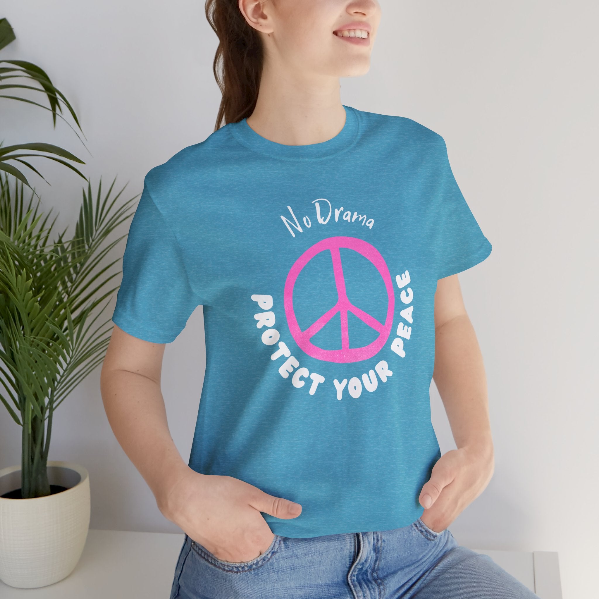 “No Drama – Protect Your Peace” – The Calm & Confident Tee