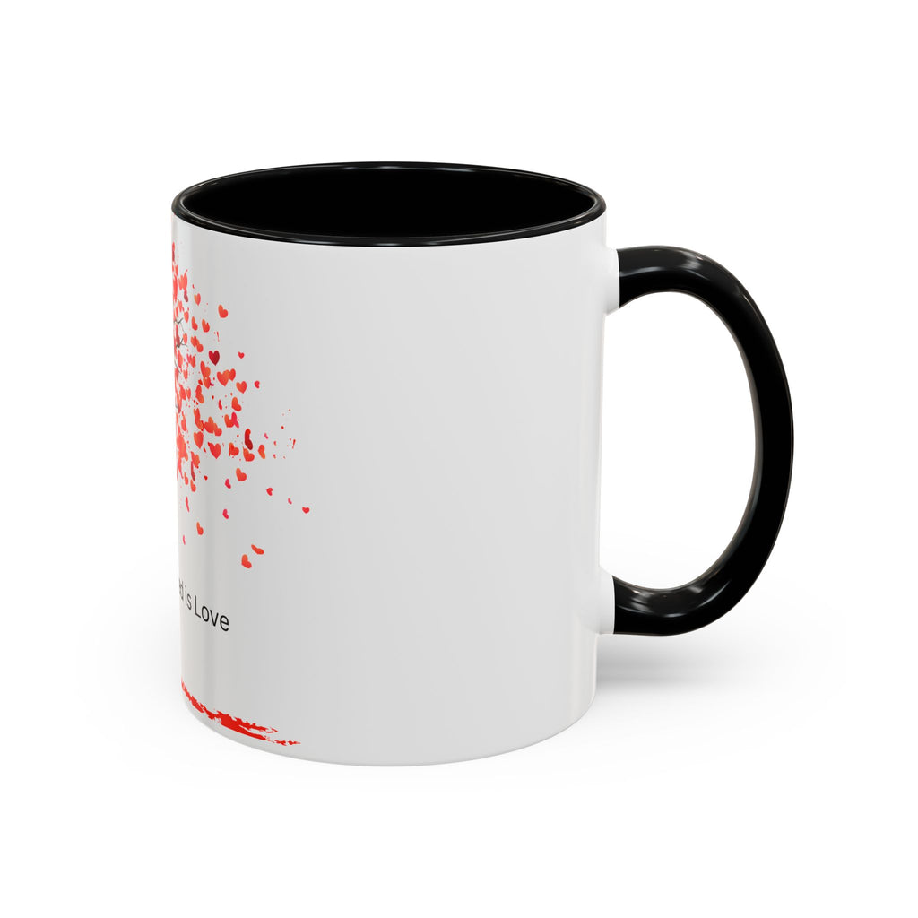 All You Need Is Love Accent Coffee Mug — 11oz & 15oz