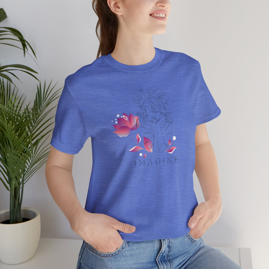 Imagine Lotus Floral T-Shirt
