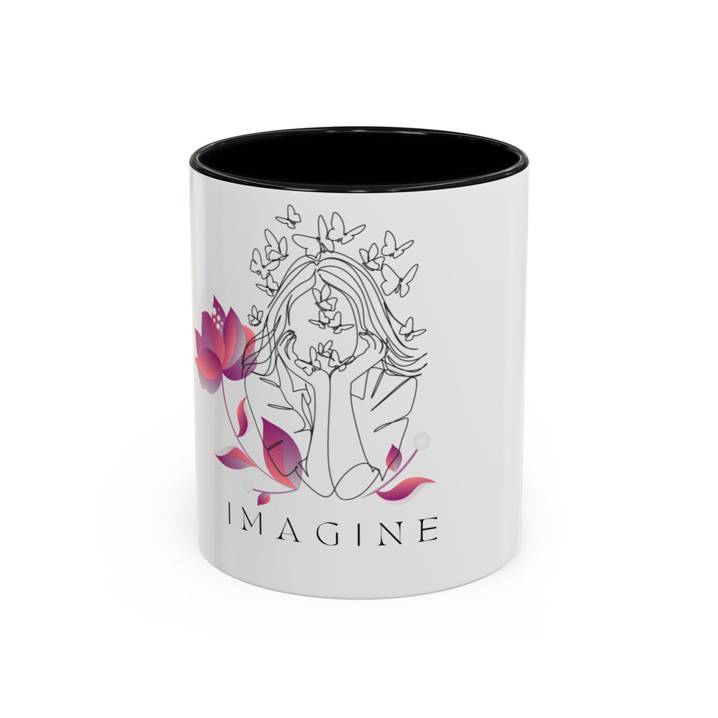 Imagine Inspirational Script Ceramic Mug (11/15 oz)