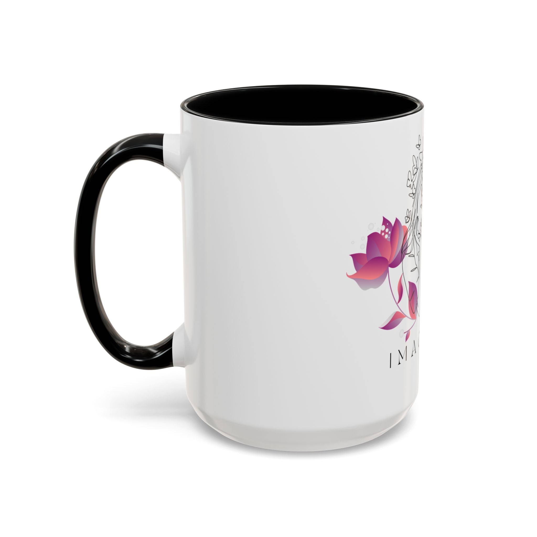 Imagine Inspirational Script Ceramic Mug (11/15 oz)