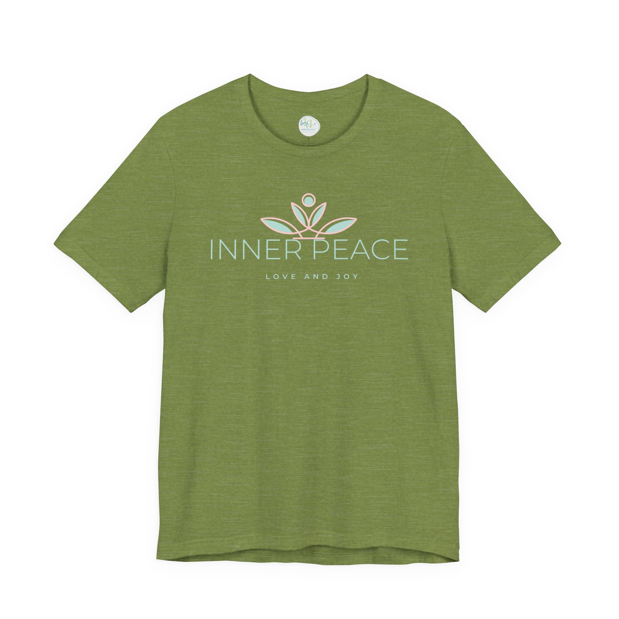 Inner Peace Lotus Tee – Relaxation Yoga T-Shirt