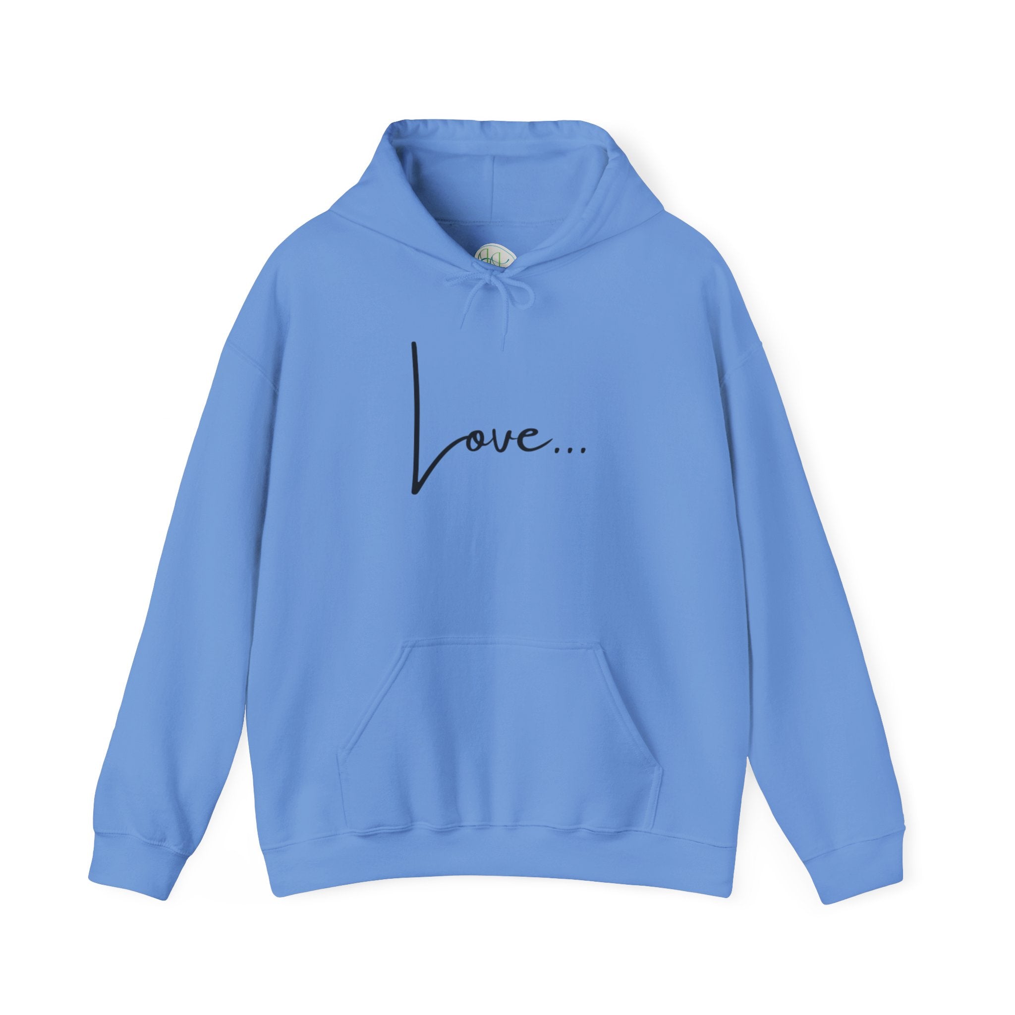 Love... Hoodie — Minimal Script Love Pullover