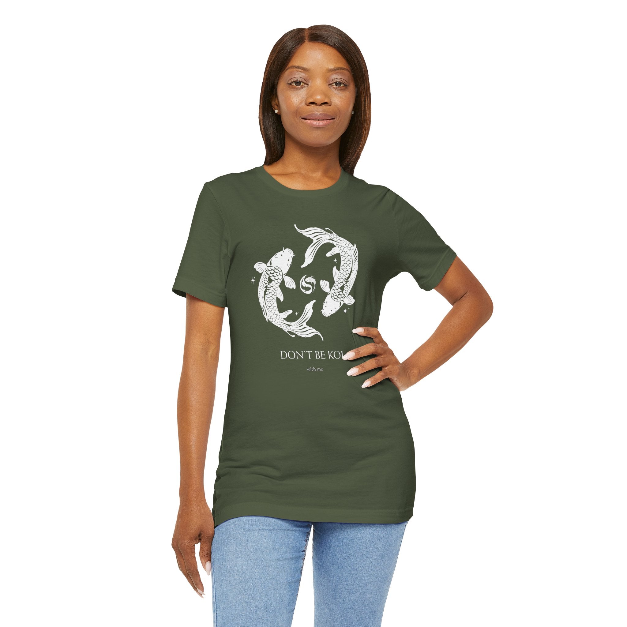 Koi Fish Tee "Don't Be Koi" – Graphic T‑Shirt
