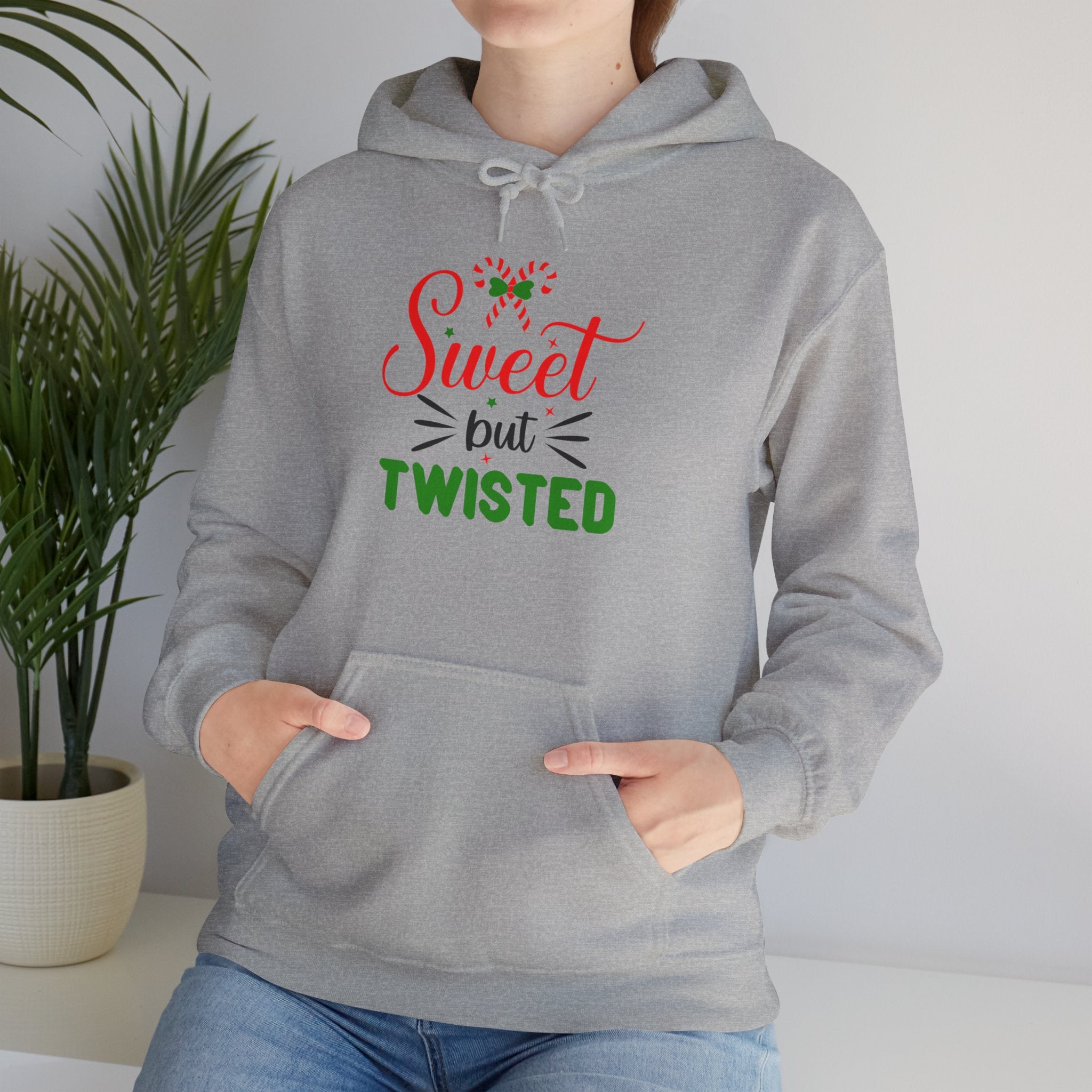 Sweet but Twisted Hoodie — Funny Holiday Christmas Sweatshirt
