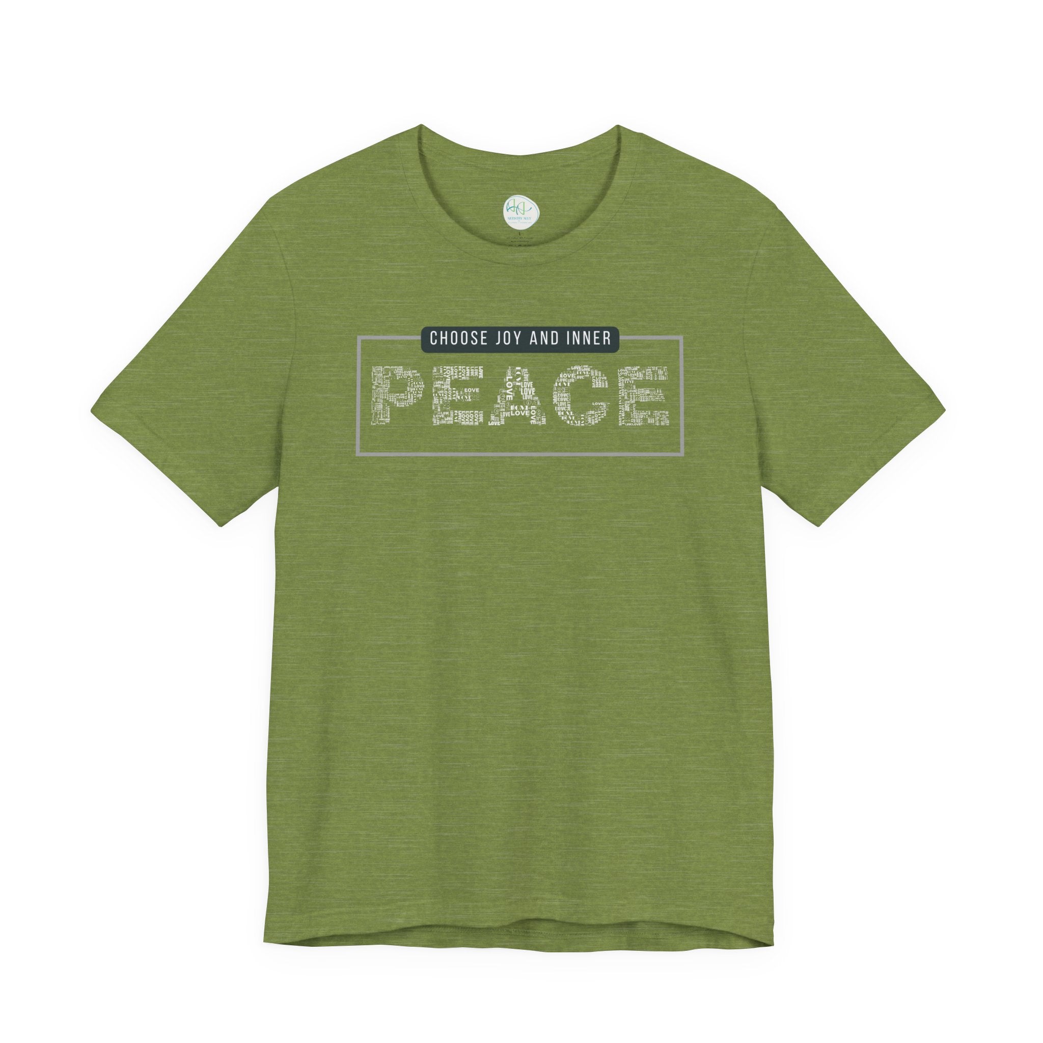 Peace Tee — "Choose Joy and Inner Peace" Graphic T-Shirt
