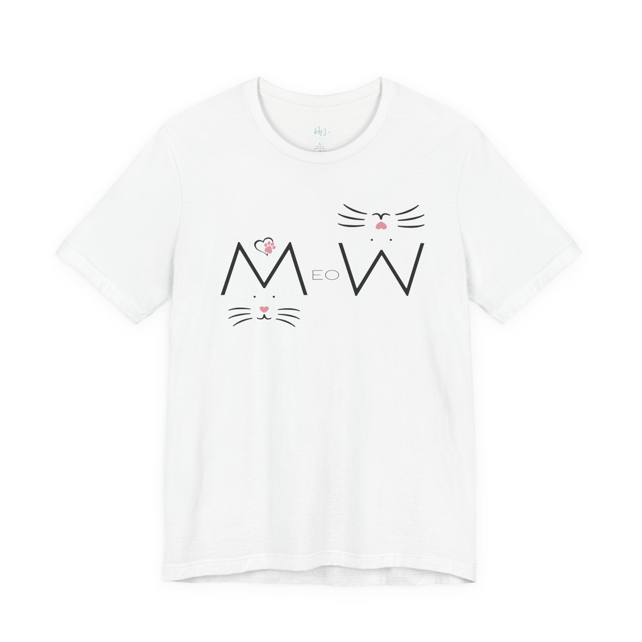 “MeoW” Cat Face – The Purr-fect Attitude Tee