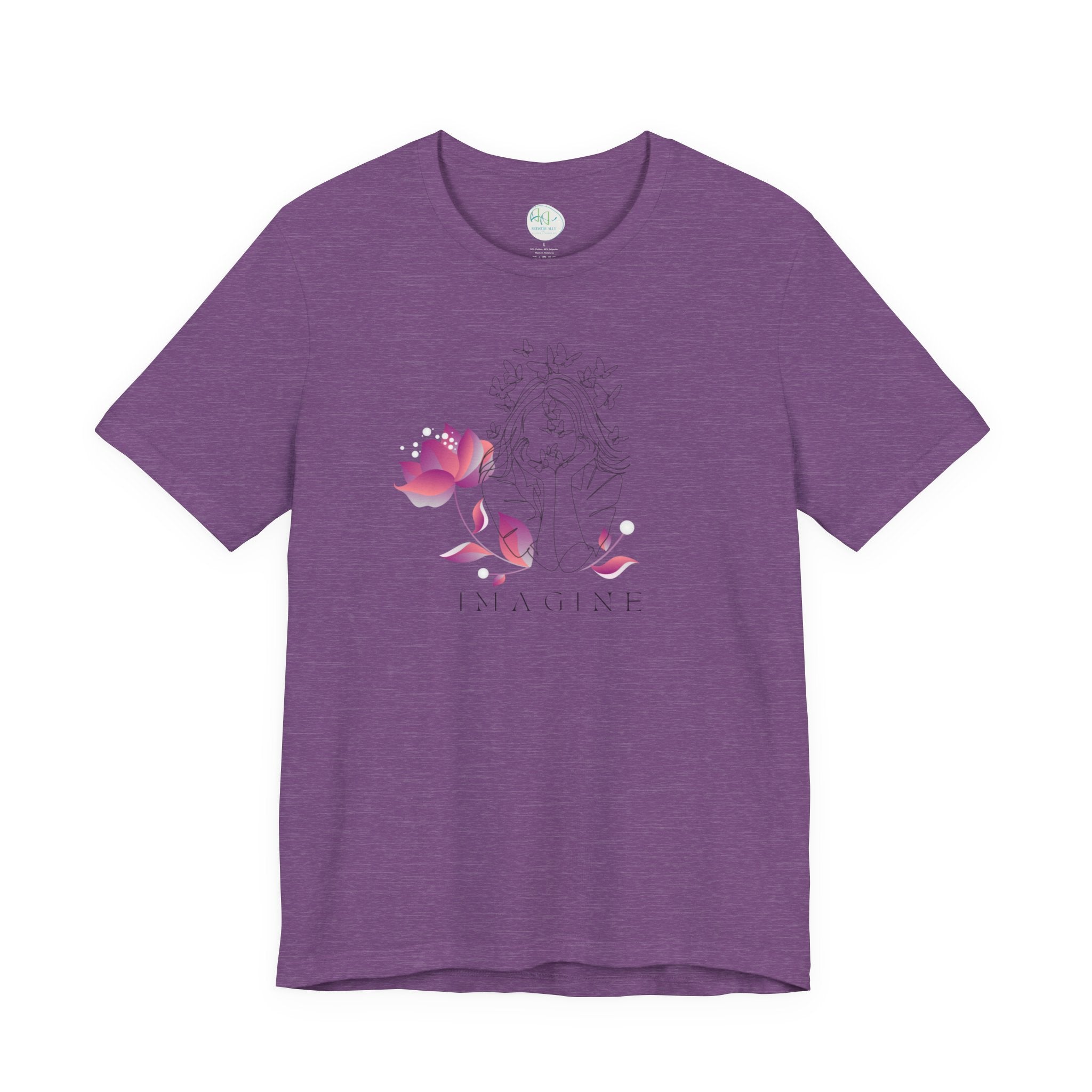 Imagine Lotus Floral T-Shirt