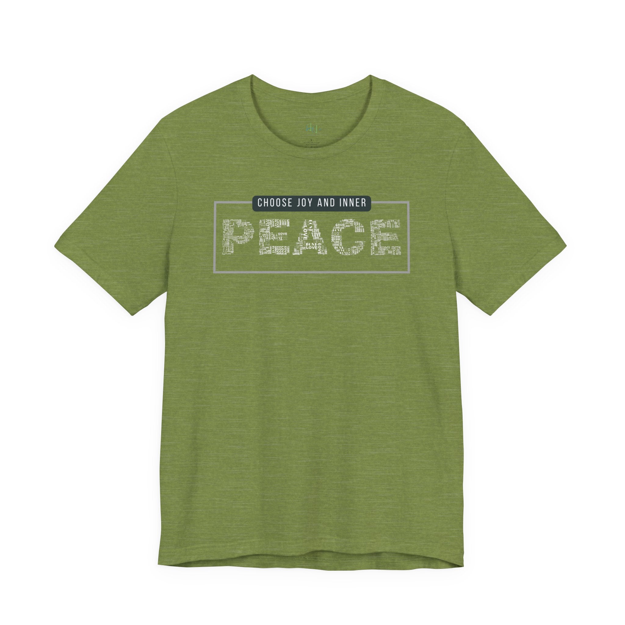 Peace Tee — "Choose Joy and Inner Peace" Graphic T-Shirt