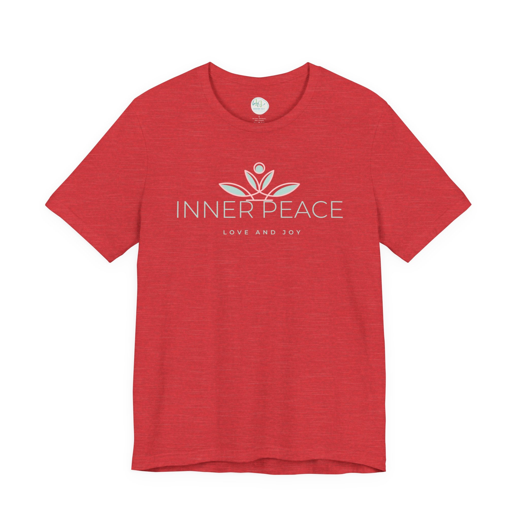 Inner Peace Lotus Tee – Relaxation Yoga T-Shirt