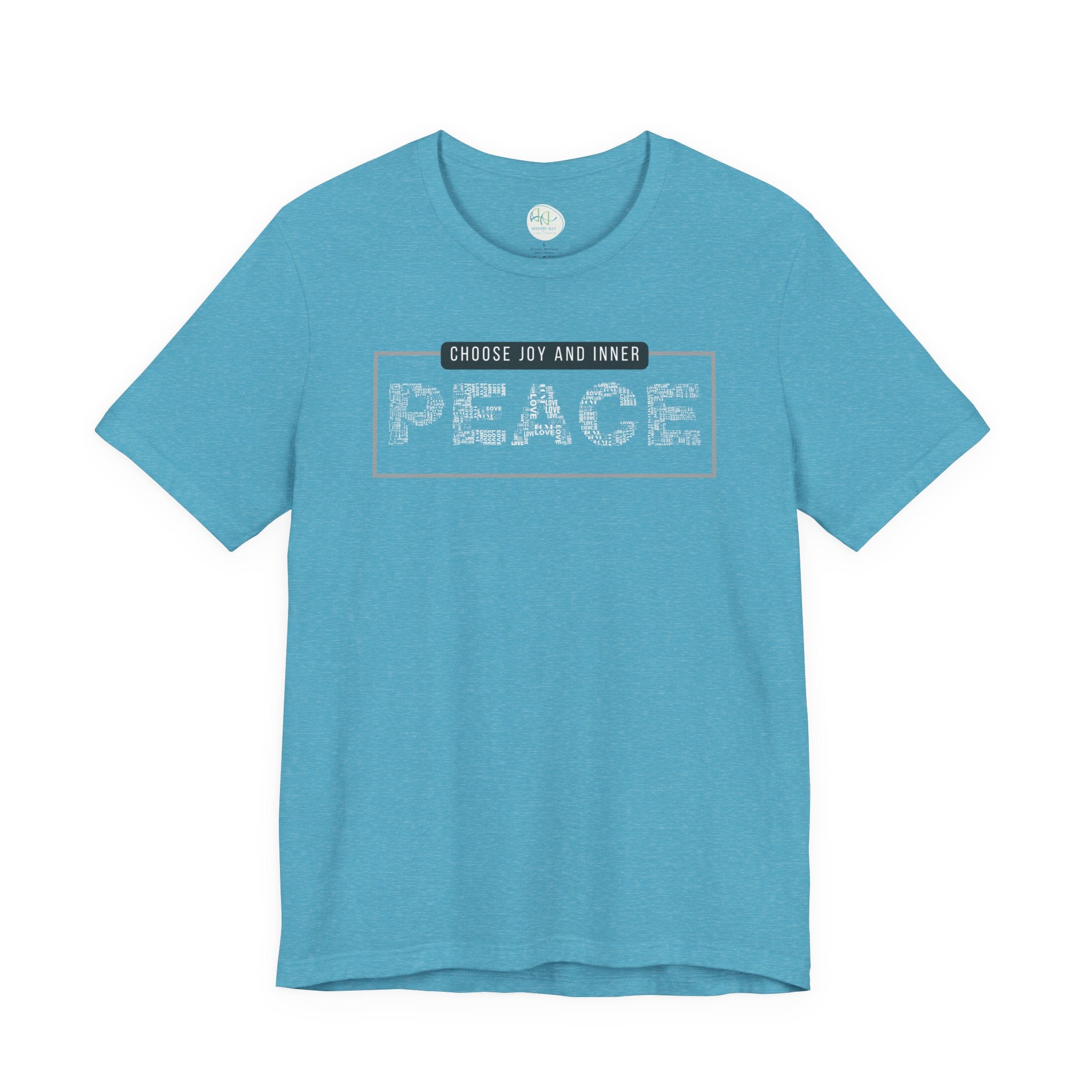 Peace Tee — "Choose Joy and Inner Peace" Graphic T-Shirt
